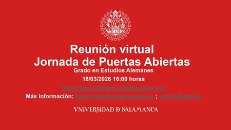 Imagen de la entrada Sesión virtual para el Grado de Estudios Alemanes
